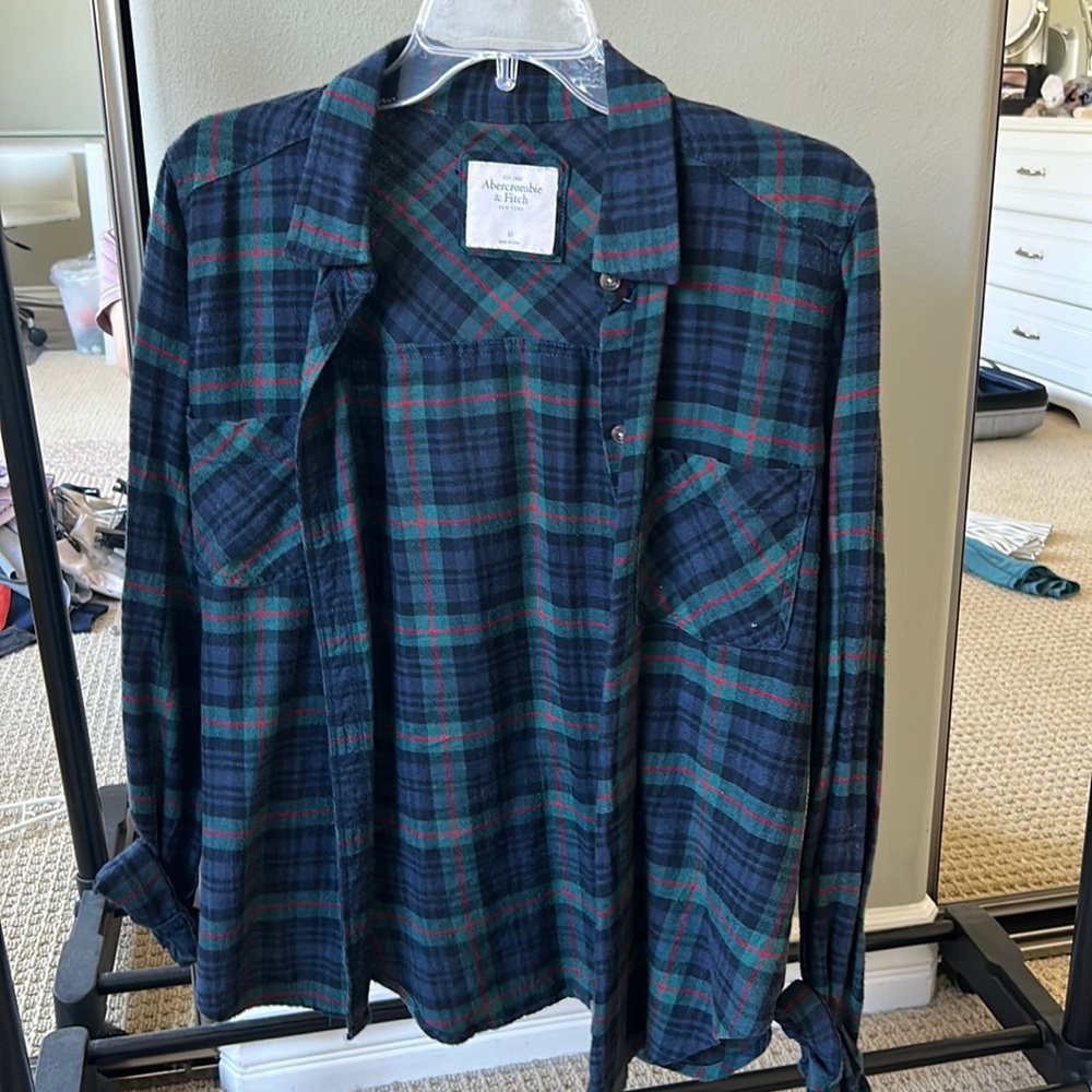 Abercrombie & fitch women’s flannel